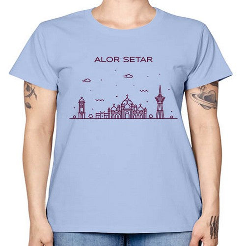 AlorSetar 310# - cities -  Missy T-Shirt