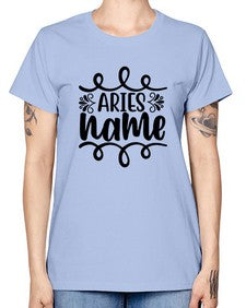 Ariesname 112# - aries -  Missy T-Shirt