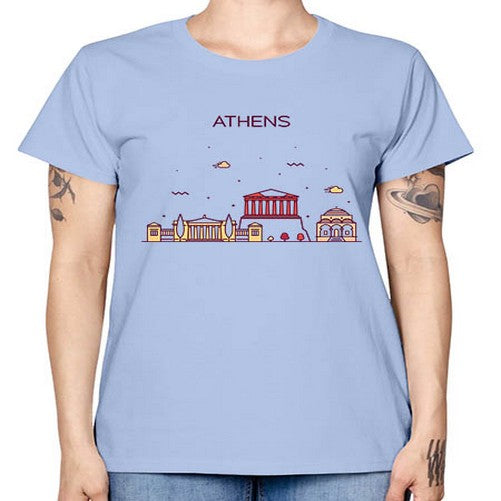 Athens 369# - cities -  Missy T-Shirt