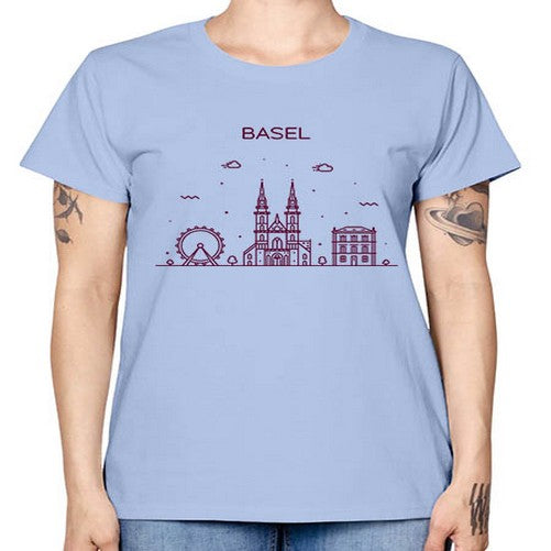 Basel 417# - cities -  Missy T-Shirt