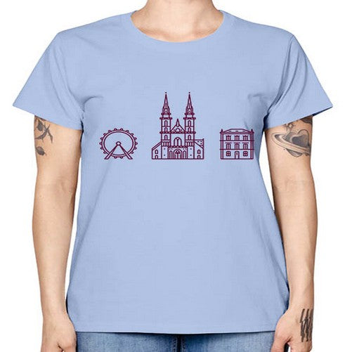 Basel 418# - cities -  Missy T-Shirt