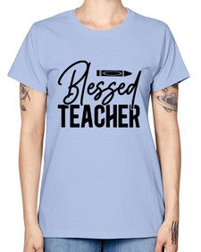 Blessed teacher 632# - teacher -  Missy T-Shirt