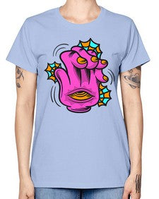 Bored high five 23# - cartoon general -  Missy T-Shirt