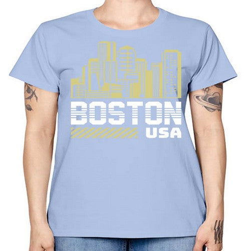 Boston 480# - cities -  Missy T-Shirt
