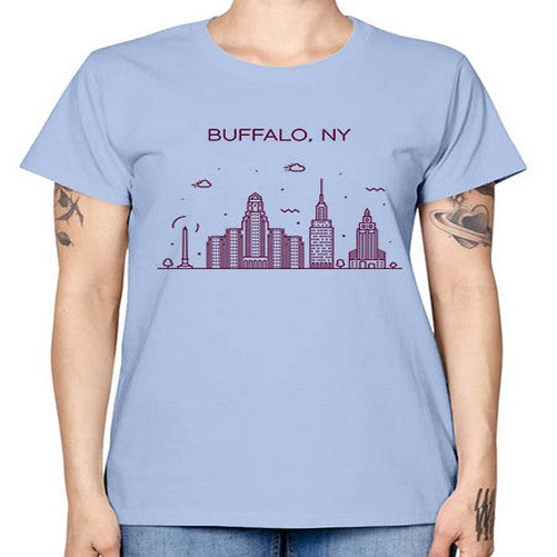 BuffaloNY 518# - cities -  Missy T-Shirt