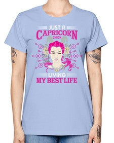 Capricorn chick 193# - capricorn -  Missy T-Shirt