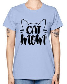 Cat Mom Style 85# - cats -  Missy T-Shirt