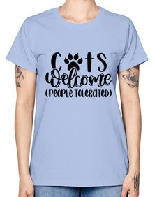 Cats Welcome Style 91# - cats -  Missy T-Shirt