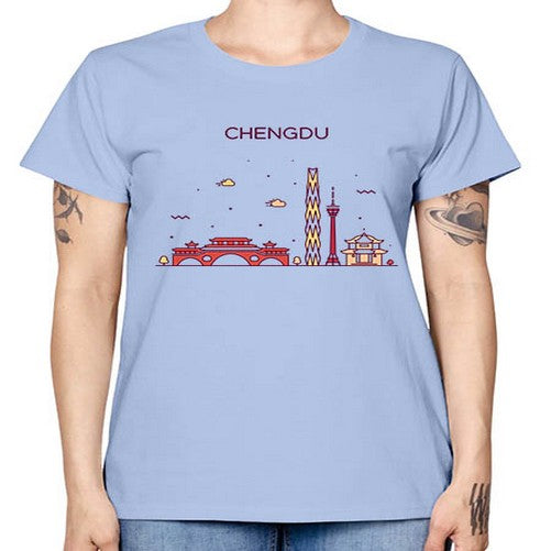 Chengdu 563# - cities -  Missy T-Shirt