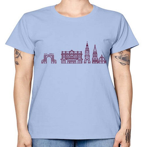 Christchurch 585# - cities -  Missy T-Shirt