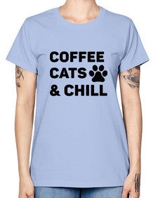 Coffee Cat Style 41# - cats -  Missy T-Shirt