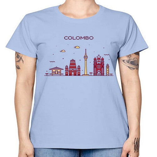 Colombo 599# - cities -  Missy T-Shirt