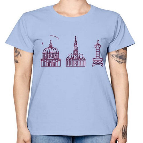 Copenhagen 624# - cities -  Missy T-Shirt