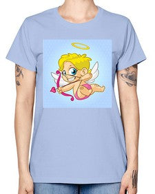 Cupid 79# - cartoon general -  Missy T-Shirt