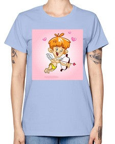 Cupid 80# - cartoon general -  Missy T-Shirt