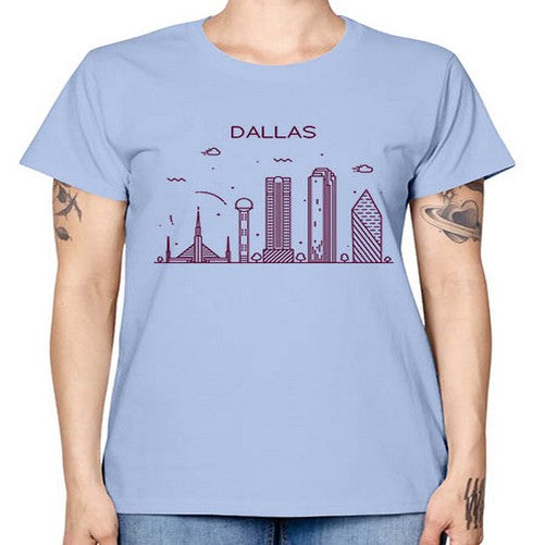 Dallas 643# - cities -  Missy T-Shirt