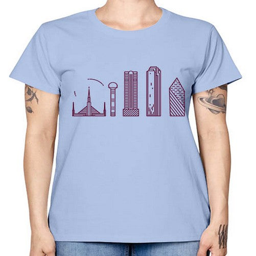 Dallas 644# - cities -  Missy T-Shirt