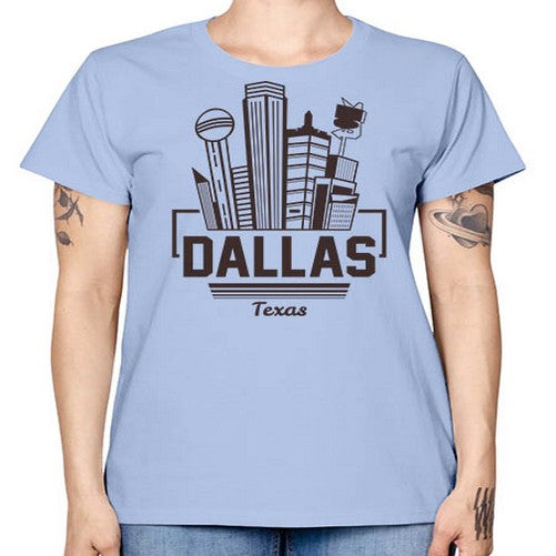 Dallas 645# - cities -  Missy T-Shirt