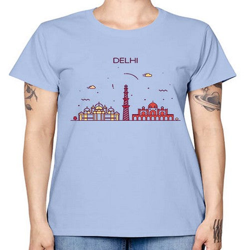 Delhi 656# - cities -  Missy T-Shirt