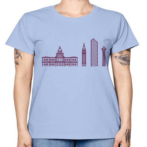 Denver 660# - cities -  Missy T-Shirt