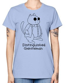 Distinguished Gentleman - cats -  Missy T-Shirt