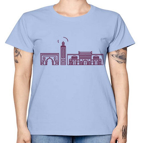 Fez 719# - cities -  Missy T-Shirt