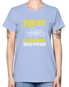 First class cleaning service Style 159# - cleaner -  Missy T-Shirt