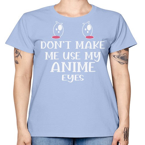 Funny Cute Anime Kawaii Eyes 230# - anime -  Missy T-Shirt