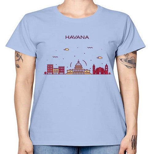 Havana 822# - cities -  Missy T-Shirt