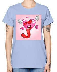 Heart 139# - cartoon general -  Missy T-Shirt