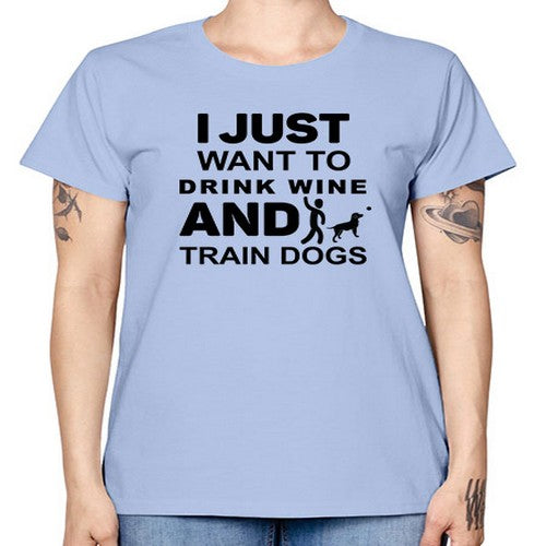 I Just Want to Drink Style 43# - dogs -  Missy T-Shirt