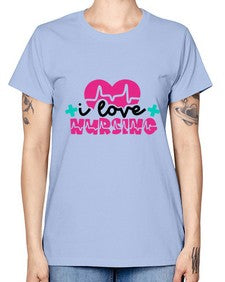 I Love Nursing Style Style 896# - nurse -  Missy T-Shirt