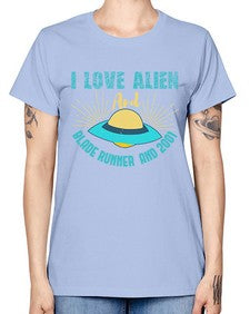 I love alien and blade runner 18# - ufo -  Missy T-Shirt