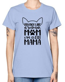 Im Not Like A Regular Mom Style 95# - cats -  Missy T-Shirt