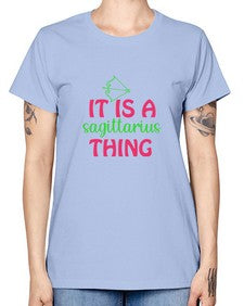 It is a sagittarius thing 257# - sagittarius -  Missy T-Shirt