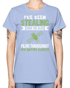Ive been stealing from the alien 30# - ufo -  Missy T-Shirt