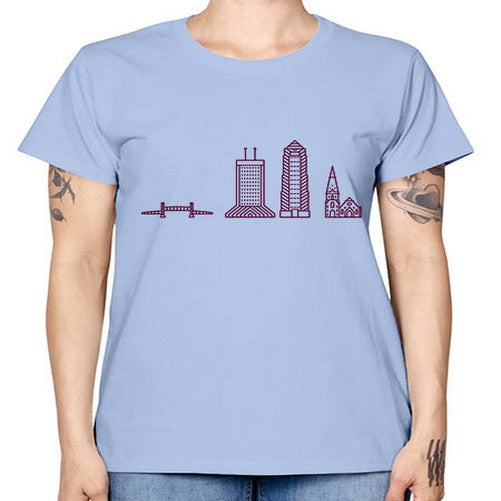 JacksonvilleFL 976# - cities -  Missy T-Shirt