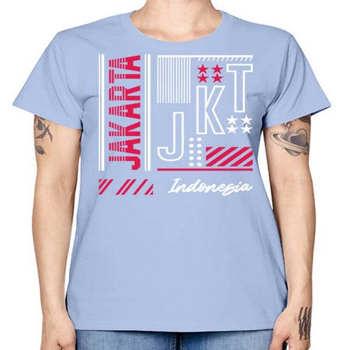 Jakarta 984# - cities -  Missy T-Shirt