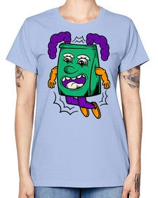 Jumping pouch 146# - cartoon general -  Missy T-Shirt