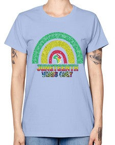 Juneteenth Vibes Only 5# - black juneteenth -  Missy T-Shirt