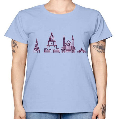 Kazan 1034# - cities -  Missy T-Shirt