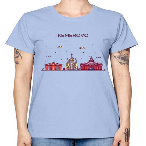 Kemerovo 1039# - cities -  Missy T-Shirt