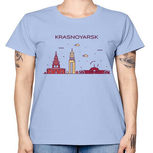 Krasnoyarsk 1087# - cities -  Missy T-Shirt