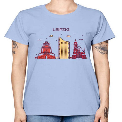 Leipzig 1128# - cities -  Missy T-Shirt