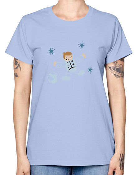 Littlespaceman 16# - space -  Missy T-Shirt
