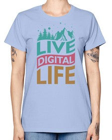 Live Digital Life 7# - internet -  Missy T-Shirt