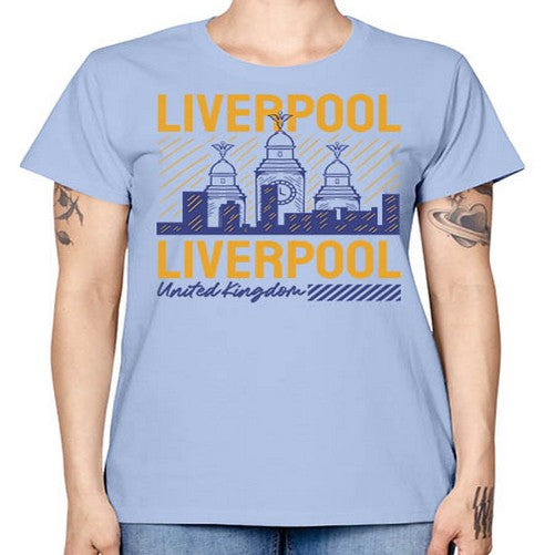 Liverpool 1152# - cities -  Missy T-Shirt