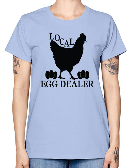 Local Egg Dealer - chicken -  Missy T-Shirt