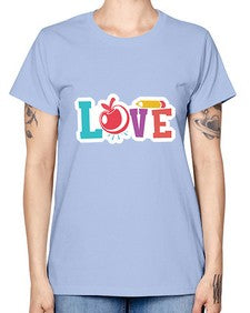 Love 1068# - teacher -  Missy T-Shirt