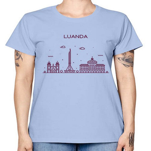 Luanda 1178# - cities -  Missy T-Shirt
